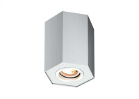  - Потолочный светильник Zumaline Polygon cl r 20077-AL