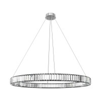  - Подвесной светодиодный светильник Loft IT Crystal ring 10135/1000 Chrome