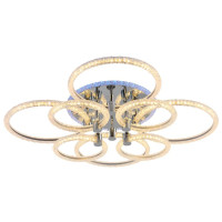  - Потолочная светодиодная люстра Profit Light 8024/4+4 CHR