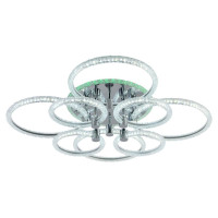  - Потолочная светодиодная люстра Profit Light 8024/4+4 CHR