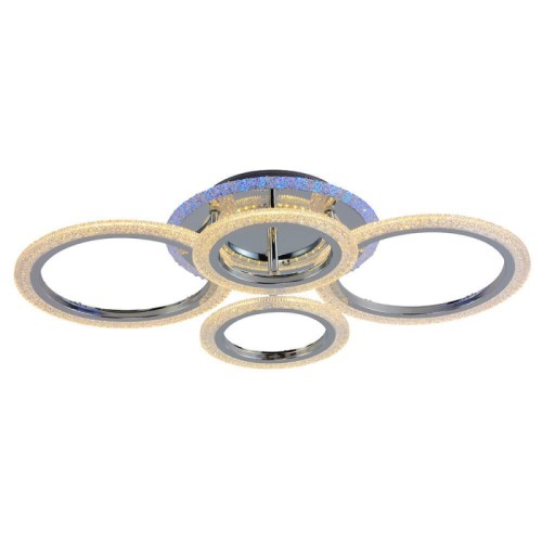 Потолочная светодиодная люстра Profit Light 8086/2+2 CHR 