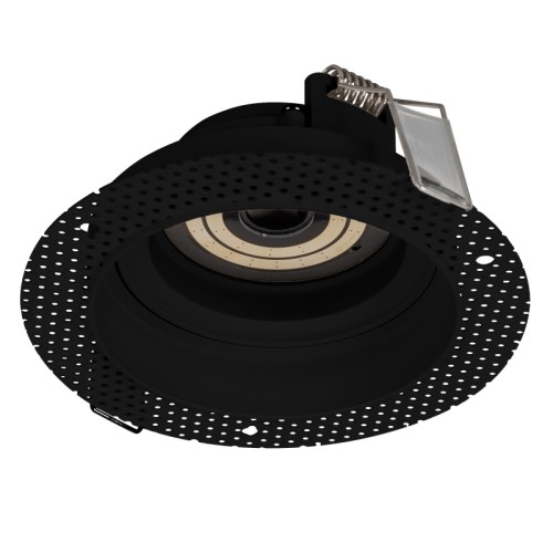 Корпус PLURIO-BASE-BUILT-TRIMLESS-R120 (BK, 1-2, 200mA) (Arlight, IP20 Металл, 3 года) База встраиваемая для модуля светодиодного PLURIO, напряжение питания 230 В. Черный корпус. Диаметр :120 мм. Монтаж встраиваемый. Драйвер 230 В, 200 мА, пульсация 