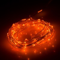  - Светодиодная гирлянда ARD-CLASSIC-DEW-5000-CLEAR-100LED-STD Orange (12V, 2.1W) (Ardecoled, IP65)