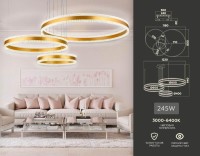  - Подвесной светодиодный светильник Ambrella light Acrylica Original FA6203