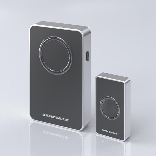 Звонок беспроводной Elektrostandard DBQ27M WL чёрный/серебро 4690389175633 