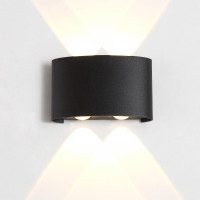  - Уличный настенный светодиодный светильник Crystal Lux CLT 023W2 BL