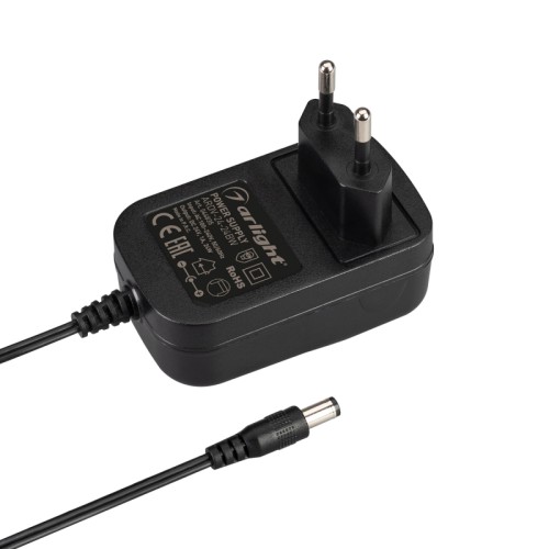 Блок питания ARDV-24-24BW (24V, 1A, 24W) (Arlight, Адаптер, 3 года) 