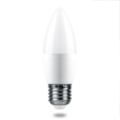 Лампа светодиодная Feron E27 7,5W 4000K Матовая LB-1307 38057 