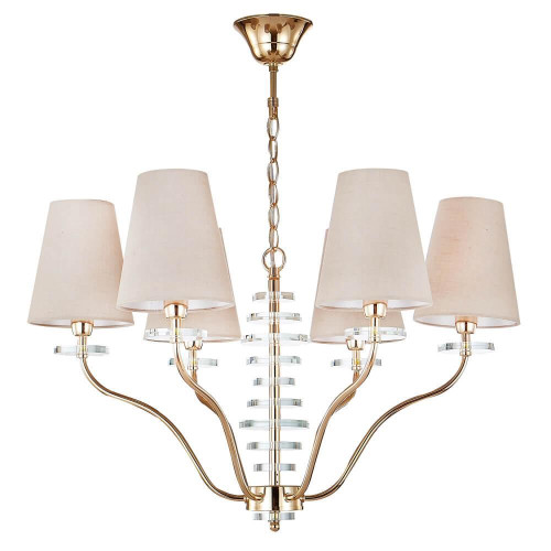 Подвесная люстра Crystal Lux ARMANDO SP6 GOLD 