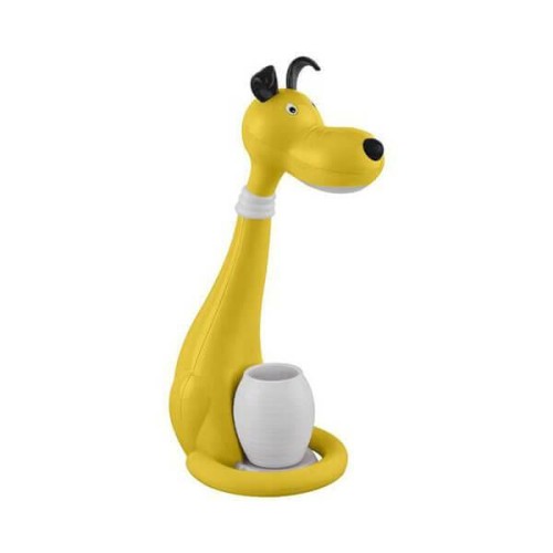 Настольная лампа Horoz Snoopy желтая 049-029-0006 HRZ00002401 