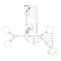 - Потолочная люстра Lightstar Beta 785066