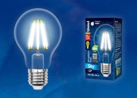  - Лампа светодиодная филаментная Uniel E27 15W 4000K прозрачная LED-A70-15W/4000K/E27/CL PLS02WH UL-00004869