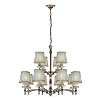  - Подвесная люстра iLamp Olivia 82336/8+4 CR