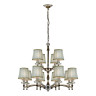 Подвесная люстра iLamp Olivia 82336/8+4 CR - Подвесная люстра iLamp Olivia 82336/8+4 CR