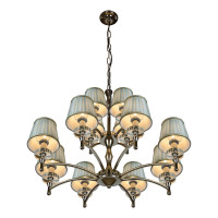  - Подвесная люстра iLamp Olivia 82336/8+4 CR