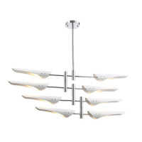  - Подвесная люстра Crystal Lux Rafael SP8 Chrome