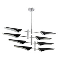  - Подвесная люстра Crystal Lux Rafael SP8 Chrome