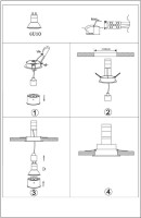 Встраиваемый светильник Lucide Embed 22958/01/30 - Встраиваемый светильник Lucide Embed 22958/01/30