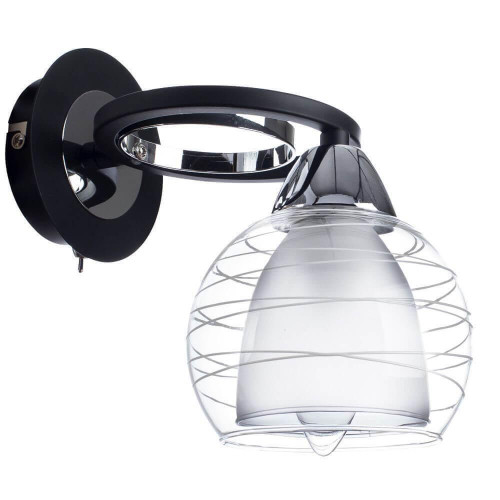Бра Arte Lamp Ginevra A1604AP-1BK 