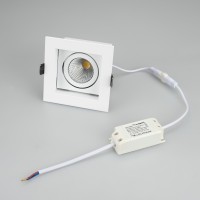  - Светильник CL-KARDAN-S102x102-9W White (WH, 38 deg) (Arlight, IP20 Металл, 3 года)