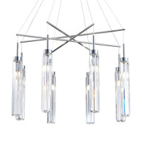  - Подвесная люстра Newport 4524+4/S chrome М0066076