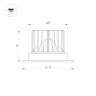 Светильник MS-ATLAS-TRIMLESS-R70-12W Day4000 (BK, 32deg, 230V) (Arlight, IP20 Металл, 5 лет) - Светильник MS-ATLAS-TRIMLESS-R70-12W Day4000 (BK, 32deg, 230V) (Arlight, IP20 Металл, 5 лет)