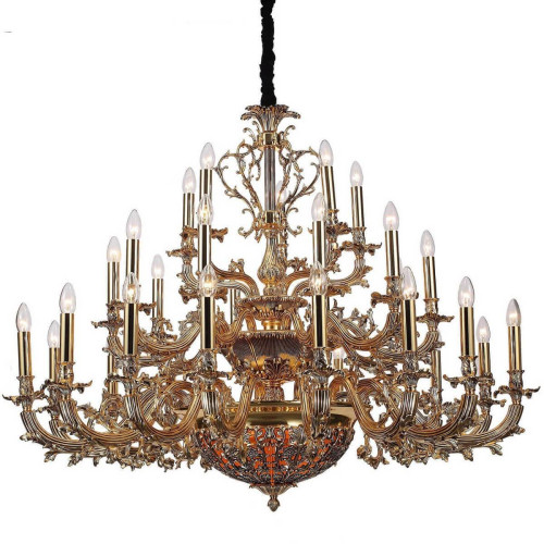Подвесная люстра Lucia Tucci Firenze 1780.30.3 Antique Gold 