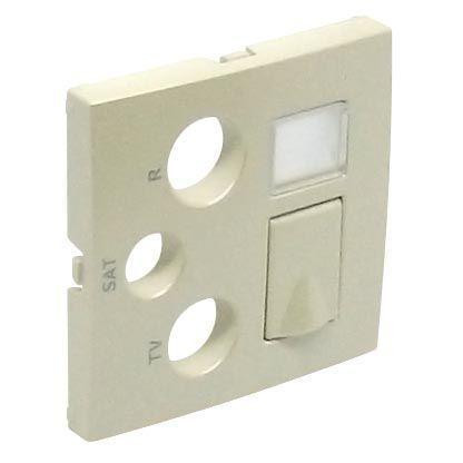 Лицевая панель Efapel Logus 90 R-TV-SAT-RJ45/R-TV-SAT-RJ45-SC жемчуг 90770 TPE 