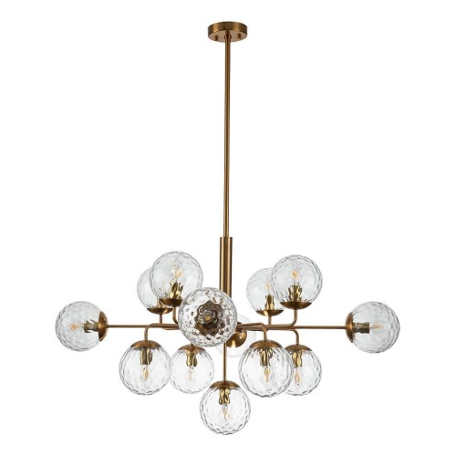 Подвесная люстра Indigo Cocoon 11008/13P Brass V000121 
