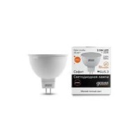  - Лампа светодиодная Gauss GU5.3 3.5W 3000K матовая 13514