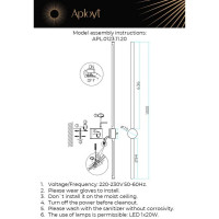  - Бра Aployt Gabi APL.0123.11.20