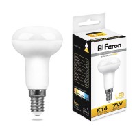  - Лампа светодиодная Feron E14 7W 2700K Груша Матовая LB-45025513