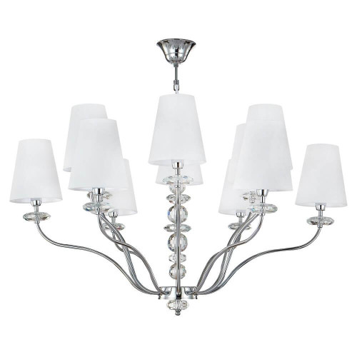 Подвесная люстра Crystal Lux ARMANDO SP6+6 CHROME 