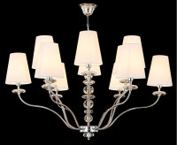  - Подвесная люстра Crystal Lux ARMANDO SP6+6 CHROME