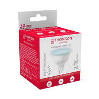  - Лампа светодиодная Thomson GU5.3 4W 6500K полусфера матовая TH-B2321