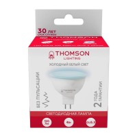  - Лампа светодиодная Thomson GU5.3 4W 6500K полусфера матовая TH-B2321