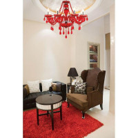  - Подвесная люстра Arte Lamp Teatro A3964LM-6RD