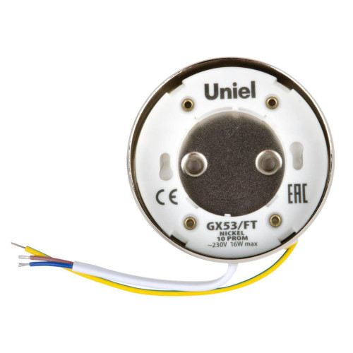 Потолочный светильник Uniel GX53/FT Nickel 10 Prom UL-00004148 