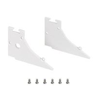  - Заглушка FANTOM-W45-BEVEL WHITE (Arlight, Металл)
