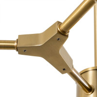  - Потолочная люстра Arte Lamp Yuka Smoky A7759PL-6PB