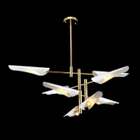  - Подвесная люстра Crystal Lux Rafael SP8 Gold