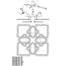 Потолочная люстра Seven Fires Limena SF7058/9C-WT-BL - Потолочная люстра Seven Fires Limena SF7058/9C-WT-BL