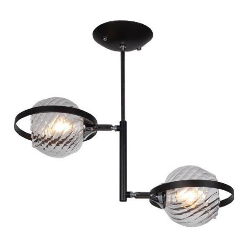 Потолочная люстра IMEX MD.3149-2-S BK+CH 