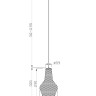 Подвесной светильник Maytoni Tommy P054PL-01B1 - Подвесной светильник Maytoni Tommy P054PL-01B1