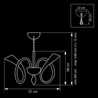  - Подвесная люстра Lightstar Stella 892061