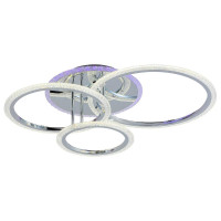  - Потолочная светодиодная люстра Profit Light 8086/3 CHR