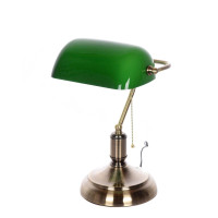  - Настольная лампа Lumina Deco Banker LDT 305 GR