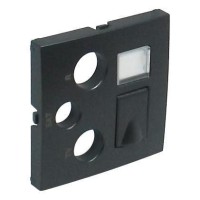  - Лицевая панель Efapel Logus 90 R-TV-SAT-RJ45/R-TV-SAT-RJ45-SC серый 90770 TIS