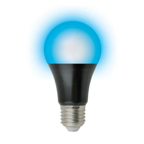 Лампа светодиодная ультрафиолетовая Uniel E27 9W матовая LED-A60-9W/UVAD/E27/FR PLZ07BK UL-00005855 