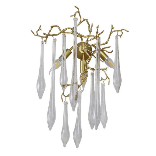 Бра Crystal Lux Reina AP3 Gold Pearl 